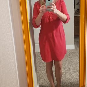 Pink Shirt Dress "The Ashton" by the Limited sz M